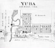 Yuba Map in 1895